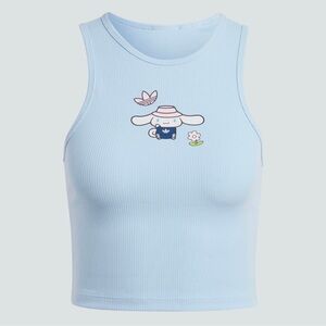 Adidas Originals x Hello Kitty Cinnamoroll Graphic Tank Top Sky Blue